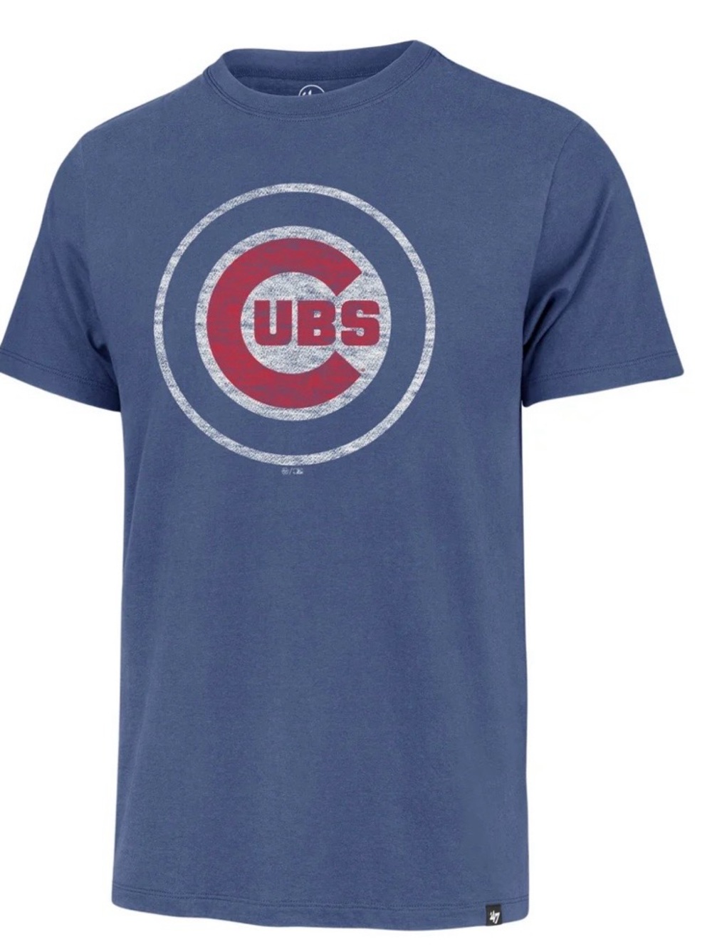 Chicago Cubs Blue Cadet Premier Franklin Bullseye T-Shirt
